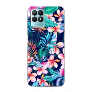 Чохол для RealMe NARZO 50 - з принтом (Дизайнерські) (AlphaPrint) (Мальовничі квіти)
