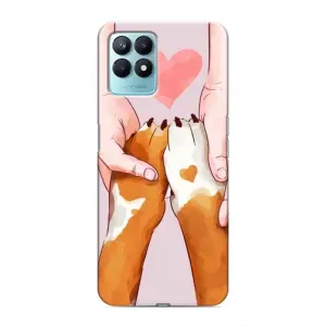 Чохли з собаками для Realme NARZO 50 (VPrint) (Любовь до собак)