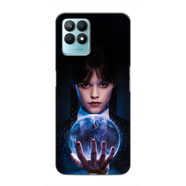 Чохол з принтом «Магічна сфера Венздей» для Realme NARZO 50