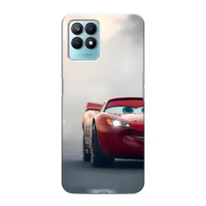 Силиконовый чехол Маквин для Realme NARZO 50 (Скоростной Маквин)