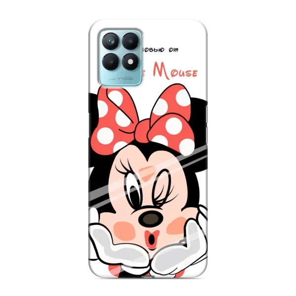 Чохол з принтом «Маус Мінні» для Realme NARZO 50