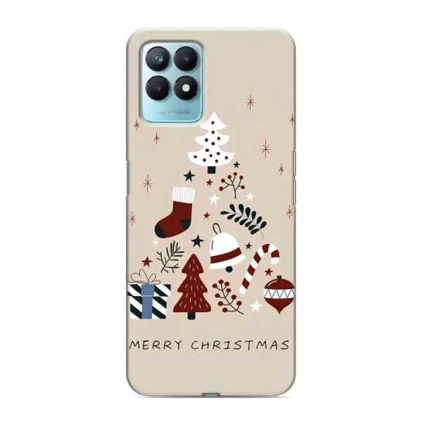 Чехол с принтом «Merry Christmas» для Realme NARZO 50 Чехол с принтом «Merry Christmas» для Realme NARZO 50