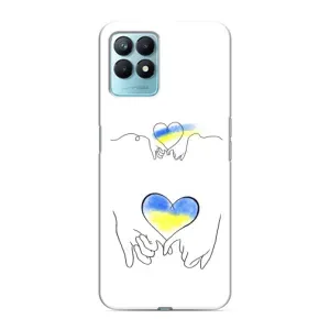 Чохол для Патріота України Realme NARZO 50 - (AlphaPrint) (Мир Україні)