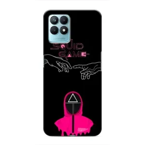 Чехол Гра в кальмара для Realme NARZO 50 (Минимализм Игра кальмара)