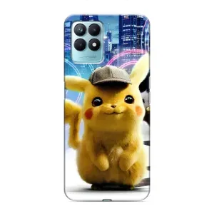 Чохол з принтом «Пікачу в місті» для Realme NARZO 50