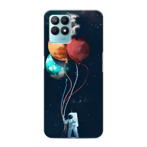 Космічні Чохли для RealMe NARZO 50 (VPrint) (Планети кульки)