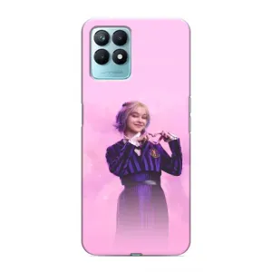 Чехол с дизайном Венздей 2 на Realme NARZO 50 (Яркая Энид Уэнздей)