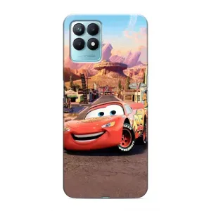 Силиконовый чехол Маквин для Realme NARZO 50 (Радиаторный Спрингс Маквин)