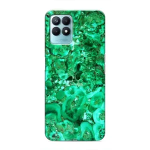 Мраморний чехол на Realme NARZO 50 (VPrint) (Салатовий Мрамор)
