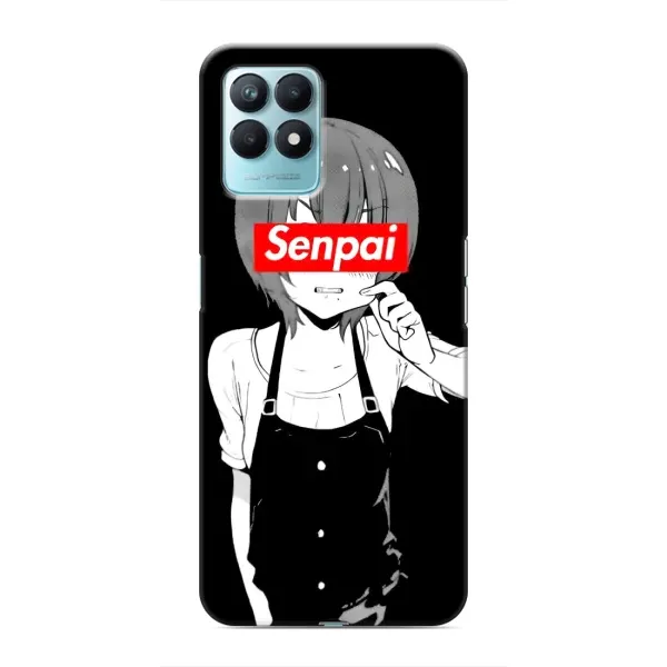 Чохол з принтом «Senpai» для Realme NARZO 50 Чохол з принтом «Senpai» для Realme NARZO 50