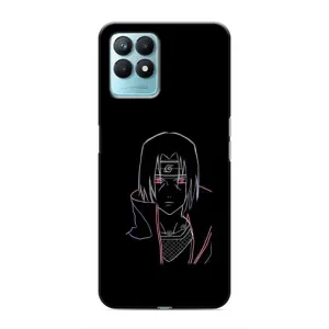 Чохли на тему: Ітачи Учіха для Realme NARZO 50 (AlphaPrint) (силует Ітачі)