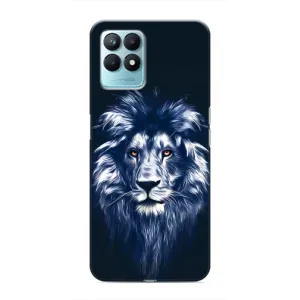 Чохол з картинкою ЛЕВ для Realme NARZO 50 (VPrint) (Синій Лев)