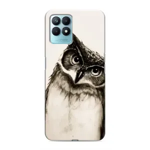 Чохол з пташками на Realme NARZO 50 (VPrint) (Сова)