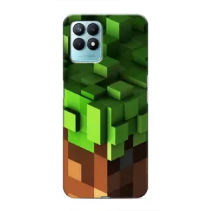 Чохол Майнкрафт на Realme NARZO 50 (AlphaPrint) Minecraft (текстура Майнкрафт)