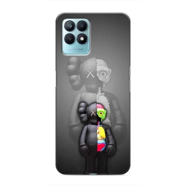 Чехол с принтом «Тело Bearbrick» для Realme NARZO 50