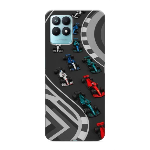 Чехол с принтом «Трасса Ф1» для Realme NARZO 50