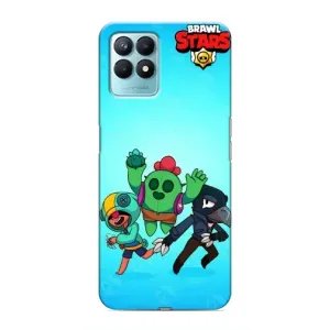 Чехлы Brawl Stars для Realme NARZO 50 (AlphaPrint) (Тріо героїв)