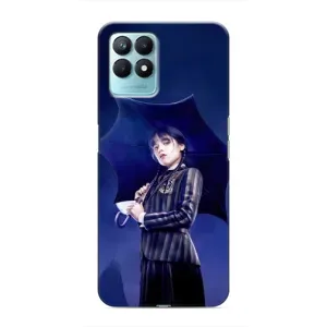 Силіконовий чохол з картинкою для Realme NARZO 50 (Венсдей)