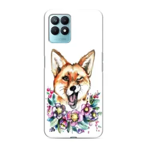 Чохли з картинкою Лисичка для Realme NARZO 50 (VPrint) (Весела лисичка)
