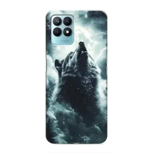 Чохол з картинкою 'Хижаки' для Realme NARZO 50 (Вовк у хмарах)