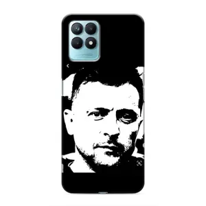 Чохол для Realme NARZO 50 (AlphaPrint - с принтом Зеленського) (Зеленский АРТ)