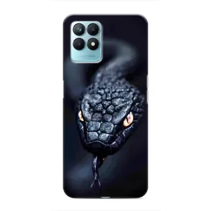 Чохол з картинкою 'Хижаки' для Realme NARZO 50 (Чорна змія)