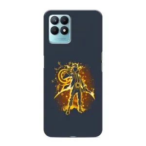 Naruto Anime Чохли для RealMe NARZO 50 (AlphaPrint) (золотий Наруто)