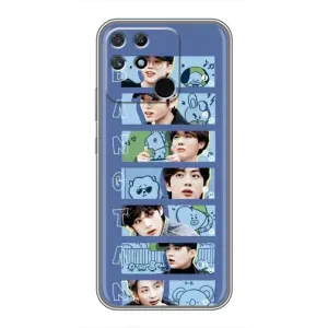 Чохли BTS для Realme NARZO 50A (AlphaPrint) (Bangtan)