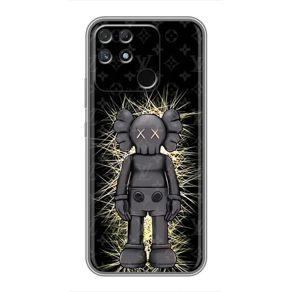 Чехол с принтом «Bearbrick LV» для Realme NARZO 50A