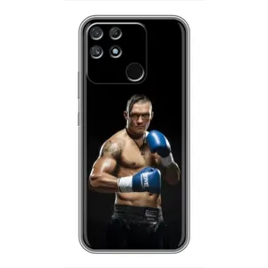 Чехол с картинкой Александр Усик для Realme NARZO 50A (Боксер Усик)