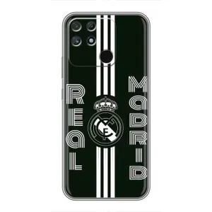 ФК Реал Мадрид чохли для Realme NARZO 50A (AlphaPrint) (чорно білий Реал)