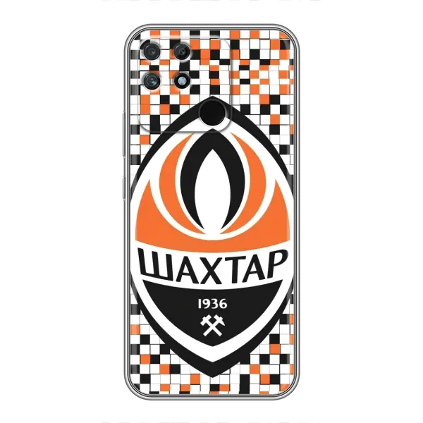 Чехол с принтом «ФК Шахтер» для Realme NARZO 50A