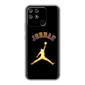 Чохли для Realme NARZO 50A - з картинкою JORDAN (AlphaPrint) (Jordan Gold)