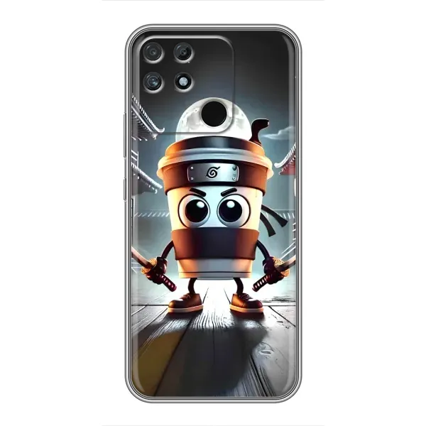 Чехол с принтом «Капучино асасино» для Realme NARZO 50A Чехол с принтом «Капучино асасино» для Realme NARZO 50A