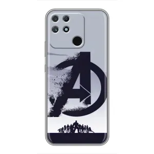 Чохли з героями Марвел Realme NARZO 50A (VPrint) (Команда А)