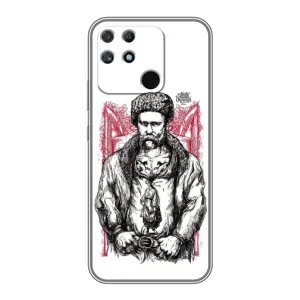 Чехлы для Realme NARZO 50A с принтом Тараса Шевченко (AlphaPrint) (Козак Шевченко)