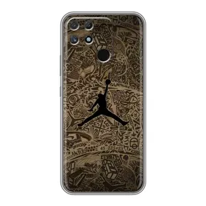 Чехлы для Realme NARZO 50A - с картинкой JORDAN (AlphaPrint)