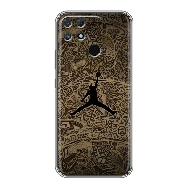Чехол с принтом «Logo Jordan» для Realme NARZO 50A
