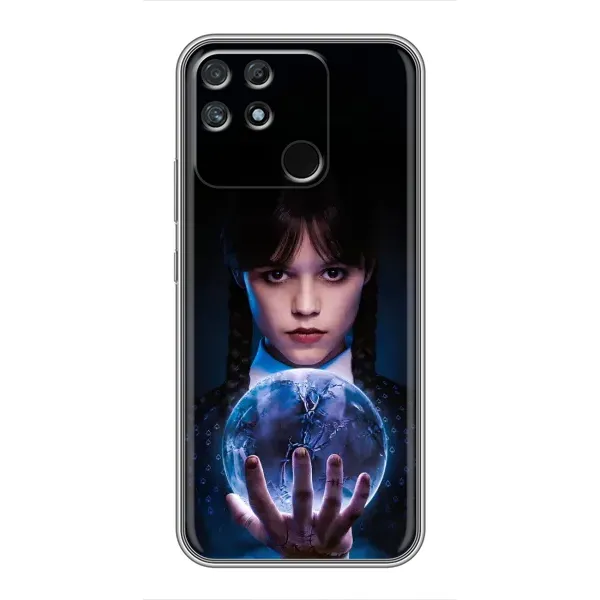 Чохол з принтом «Магічна сфера Венздей» для Realme NARZO 50A