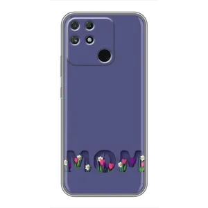 Чехол с принтом «Мама в цветах» для Realme NARZO 50A
