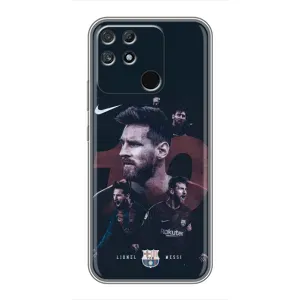 Чохли Мессі для Realme NARZO 50A (AlphaPrint) (Мессі 10)