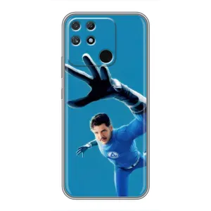 Чохол з принтом Фантастична четвірка для Realme NARZO 50A (Містер Фантастік супергерой)