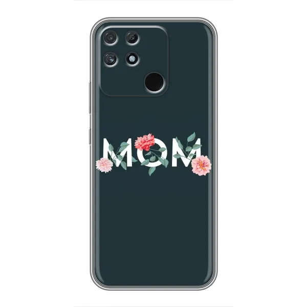 Чехол с принтом «Mom дизайн» для Realme NARZO 50A