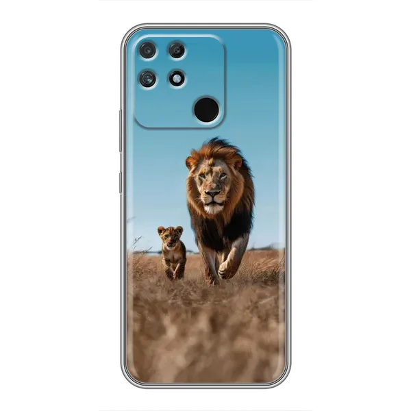 Чохол з принтом «Мусафа та Сімба» для Realme NARZO 50A Чохол з принтом «Мусафа та Сімба» для Realme NARZO 50A