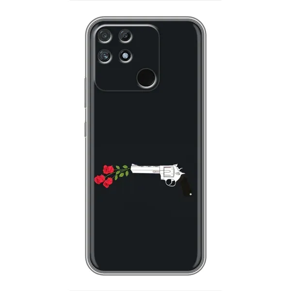 Чехол с принтом «Неожиданные цветы» для Realme NARZO 50A Чехол с принтом «Неожиданные цветы» для Realme NARZO 50A