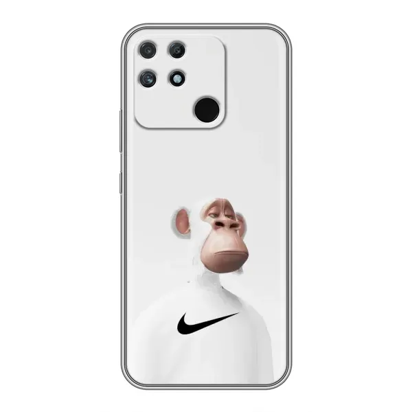 Чехол с принтом «обезьяна NFT Nike» для Realme NARZO 50A