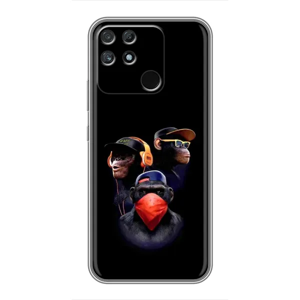 Чохол з принтом «Три мавпи» для Realme NARZO 50A Чохол з принтом «Три мавпи» для Realme NARZO 50A
