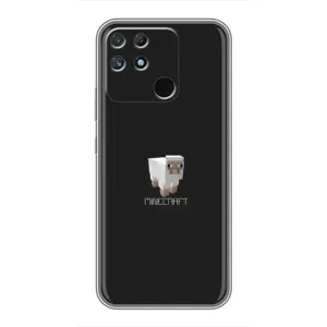 Чохол Майнкрафт на Realme NARZO 50A (AlphaPrint) Minecraft (Овечка Майнкрафт)