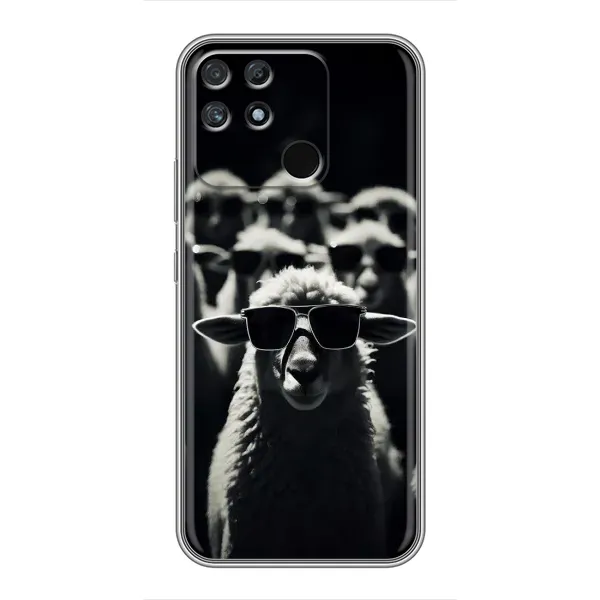 Чехол с принтом «Овечка в очках» для Realme NARZO 50A