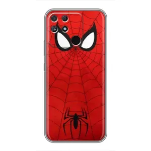 Чехол с человеком пауком для Realme NARZO 50A - (AlphaPrint) (Паук (Марвел))
